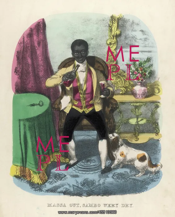 : BLACK SERVANT DRINKING : BLACK SERVANT DRINKING
