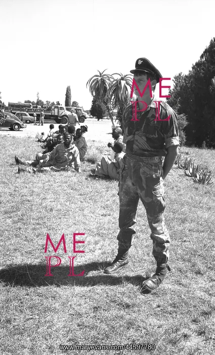 : Black and white photo of ranked Rhodesian Light : Black and white photo of ranked Rhodesian Light