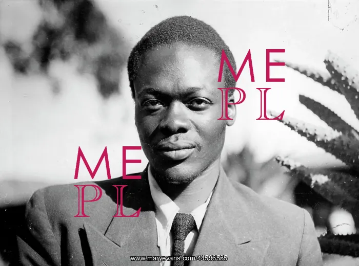 : Black and white portrait of Daniel Adnewmah as : Black and white portrait of Daniel Adnewmah as