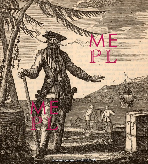 : Blackbeard, the popular name of Edward Teach (or : Blackbeard, the popular name of Edward Teach (or