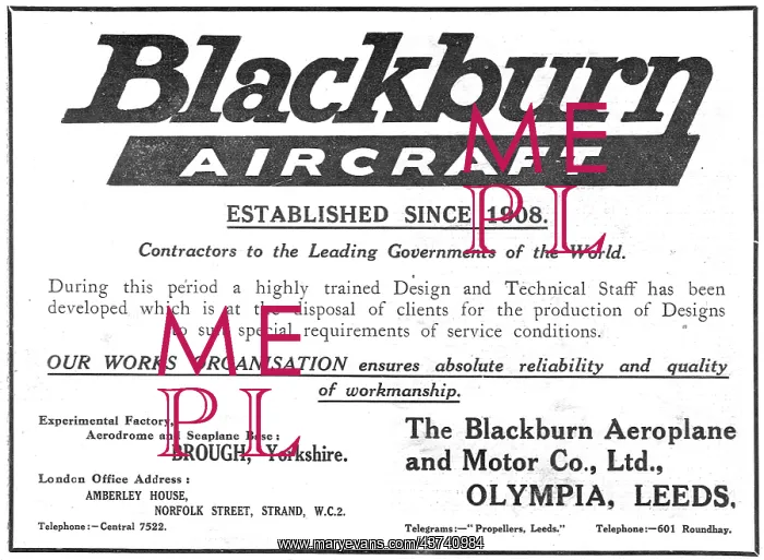 : Blackburn Aircraft Since 1908 - A Summary Of Our Experience : Blackburn Aircraft Since 1908 - A Summary Of Our Experience