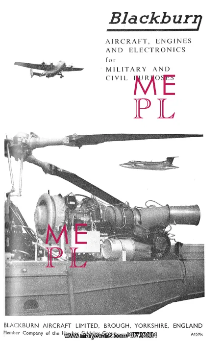 : Blackburn Aircraft, Engines & Electronics : Blackburn Aircraft, Engines & Electronics