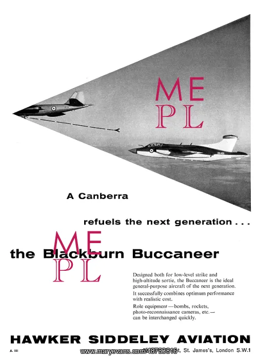 : Blackburn Buccaneer - Hawker Siddeley Aviation : Blackburn Buccaneer - Hawker Siddeley Aviation