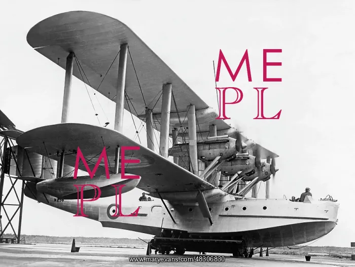 : Blackburn Iris flying boat, 1929 : Blackburn Iris flying boat, 1929
