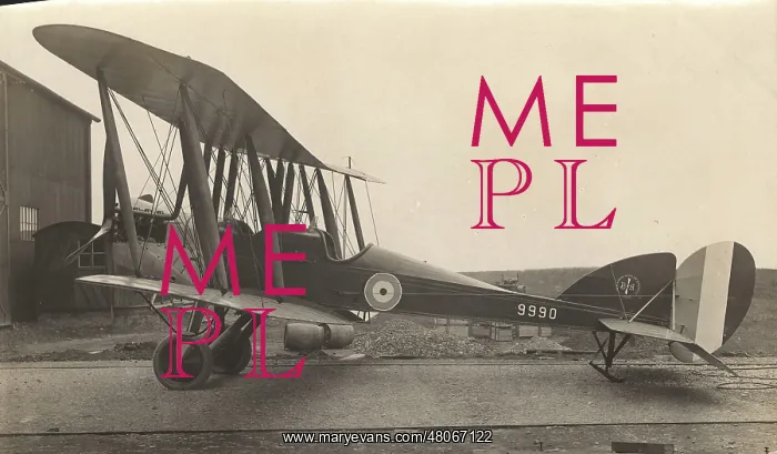 : A Blackburn manufactured BE2c 9990 : A Blackburn manufactured BE2c 9990
