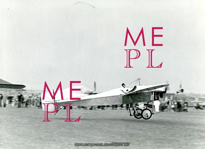 : Blackburn Monoplane of 1912, belonging to the Shuttlewor : Blackburn Monoplane of 1912, belonging to the Shuttlewor