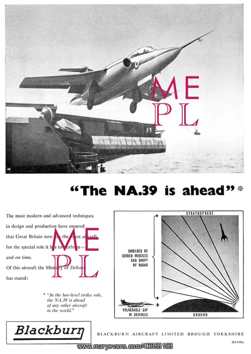 : Blackburn NA39 Buccaneer : Blackburn NA39 Buccaneer