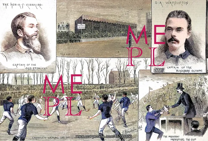 : Blackburn Olympic vs. Old Etonians F.A. Cup Final, 1883 : Blackburn Olympic vs. Old Etonians F.A. Cup Final, 1883