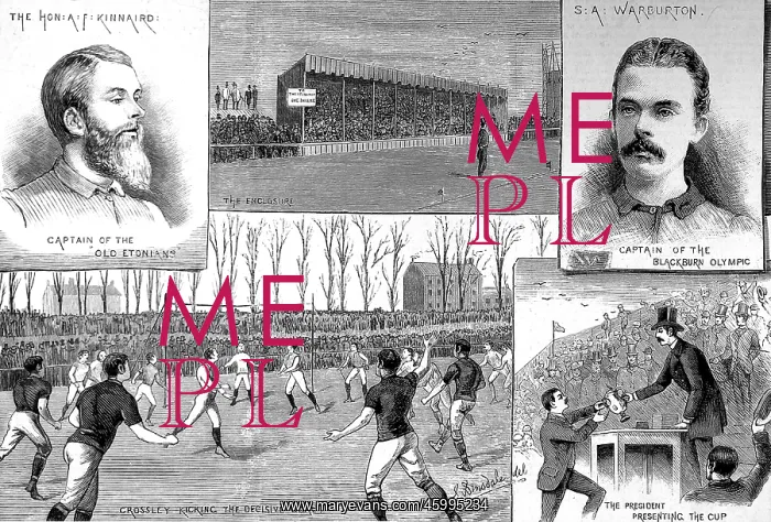 : Blackburn Olympic vs. Old Etonians F.A. Cup Final, 1883 : Blackburn Olympic vs. Old Etonians F.A. Cup Final, 1883