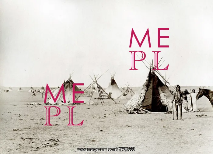 : Blackfoot Indian camp, Canada : Blackfoot Indian camp, Canada