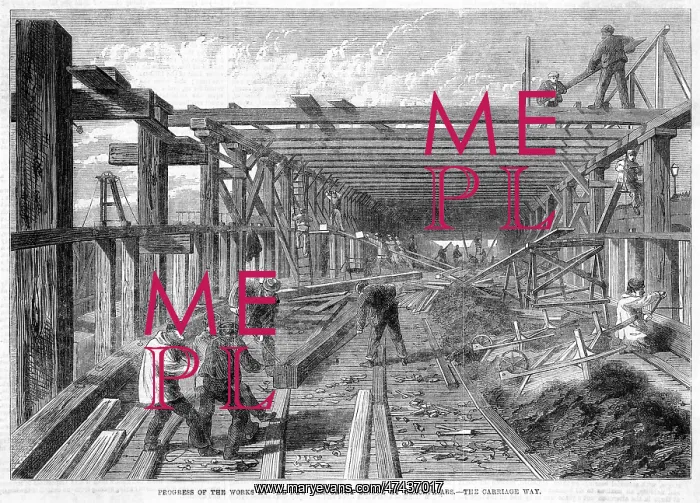 : Blackfriars Bridge 1864 : Blackfriars Bridge 1864