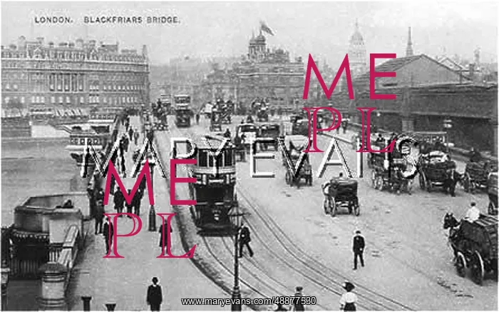 : BLACKFRIARS BRIDGE / C1904 : BLACKFRIARS BRIDGE / C1904