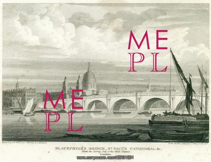 : Blackfriars Bridge, London : Blackfriars Bridge, London