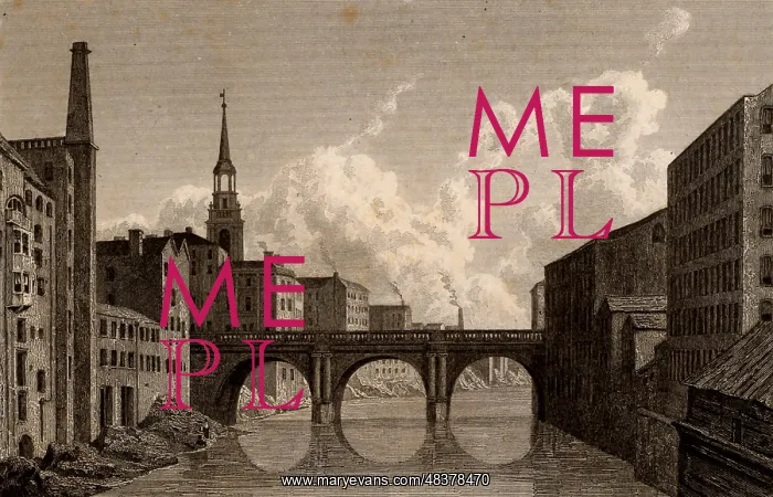 : Blackfriars Bridge, Manchester, England, showing : Blackfriars Bridge, Manchester, England, showing