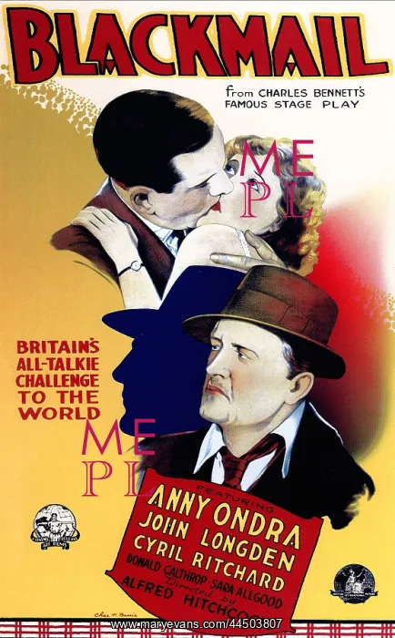 : Blackmail (1929) : Blackmail (1929)
