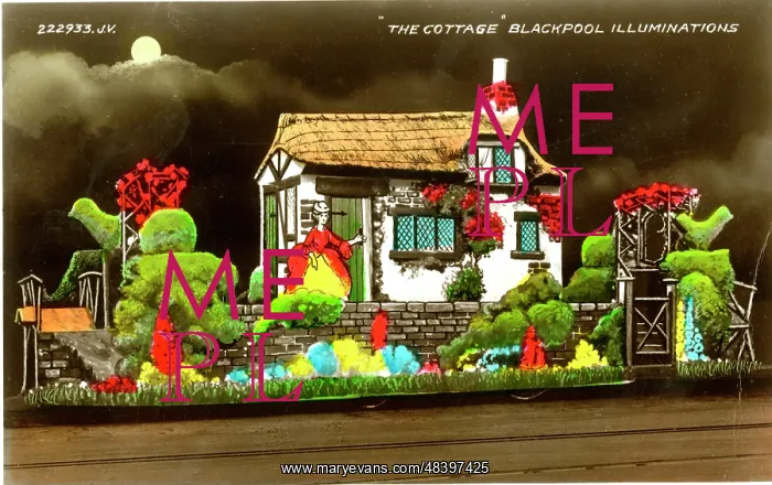 : Blackpool Illuminations, The Cottage : Blackpool Illuminations, The Cottage