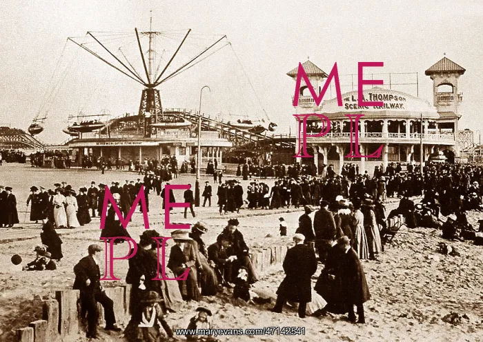  : Blackpool Pleasure Beach early 1900s