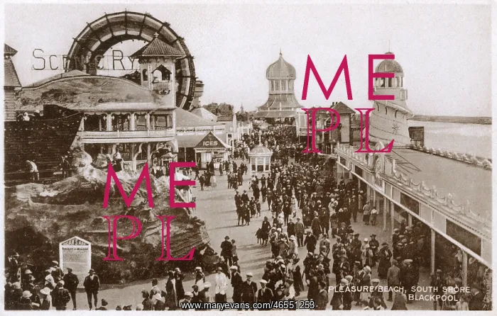 : Blackpool Pleasure Beach - South Shore : Blackpool Pleasure Beach - South Shore