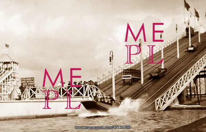  : Blackpool Pleasure Beach water chute