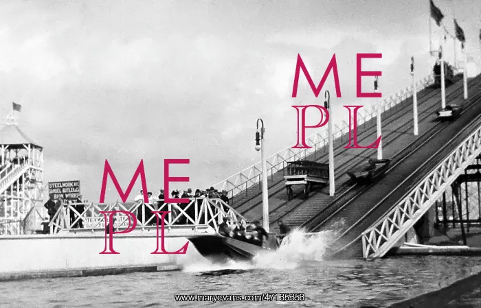  : Blackpool Pleasure Beach water chute