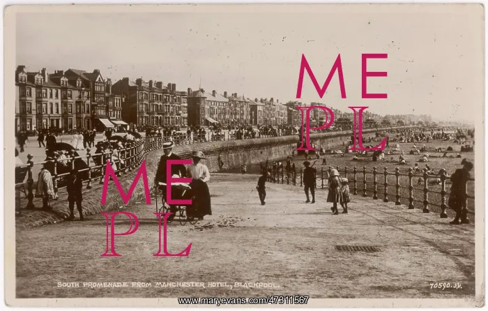 : BLACKPOOL / SOUTH PROM : BLACKPOOL / SOUTH PROM