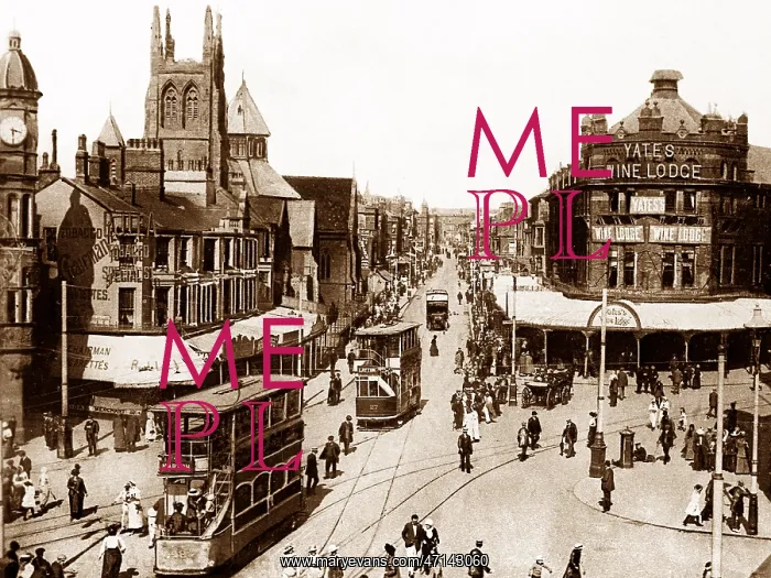  : Blackpool Talbot Square early 1900s