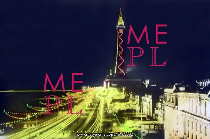  : Blackpool Tower and the illuminations