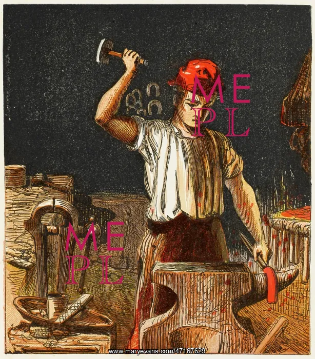 : Blacksmith, 1867 : Blacksmith, 1867