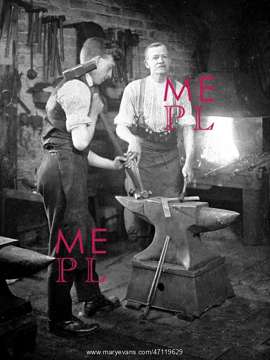 : Blacksmith early 1900s : Blacksmith early 1900s