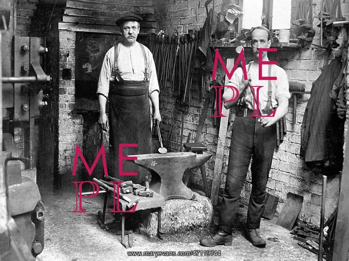 : Blacksmith early 1900s : Blacksmith early 1900s