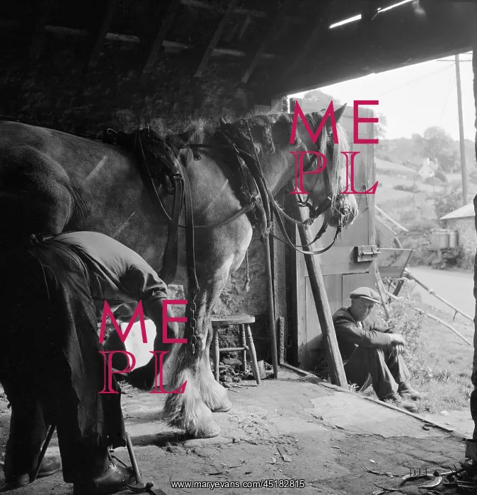  : Blacksmith And Horse