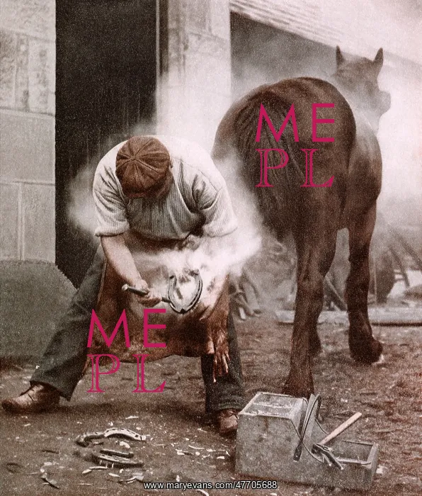  : Blacksmith and Horse