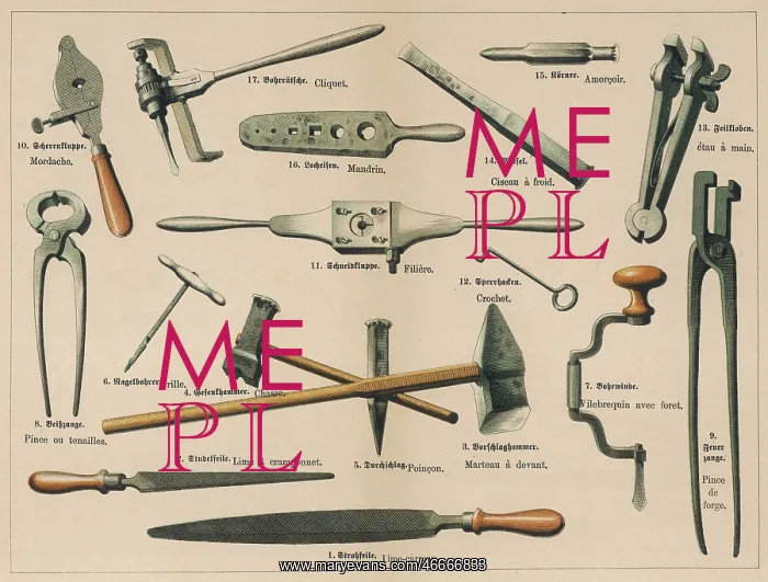 : Blacksmith Tools 1875 : Blacksmith Tools 1875