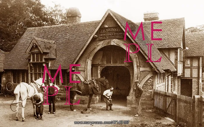  : Blacksmith, Wetheringsett early 1900's