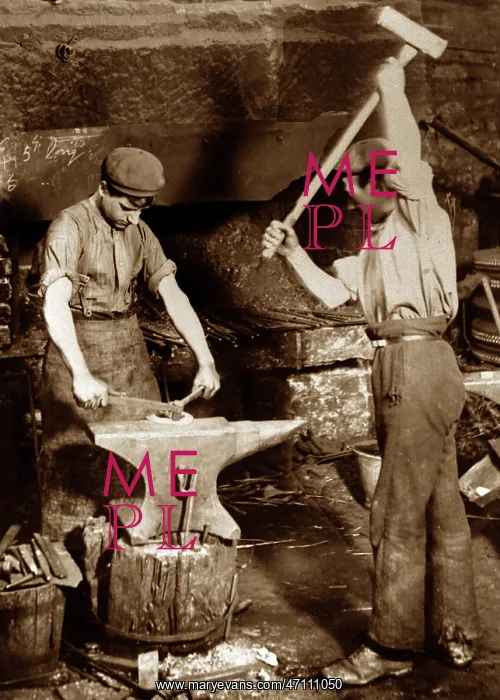 : Blacksmith at work : Blacksmith at work