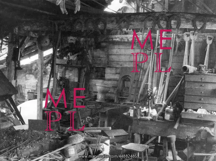 : BLACKSMITH'S INTERIOR : BLACKSMITH'S INTERIOR