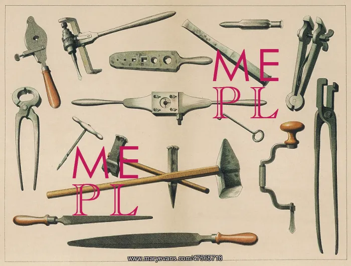 : BLACKSMITH'S TOOLS 1875 : BLACKSMITH'S TOOLS 1875