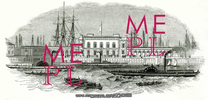  : Blackwall, Thames Steamer 1846