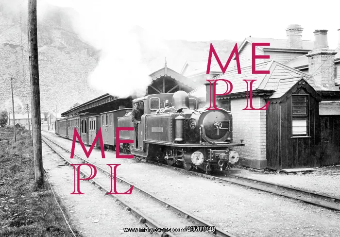  : Blaenau Ffestiniog, Narrow Gauge Train c1901