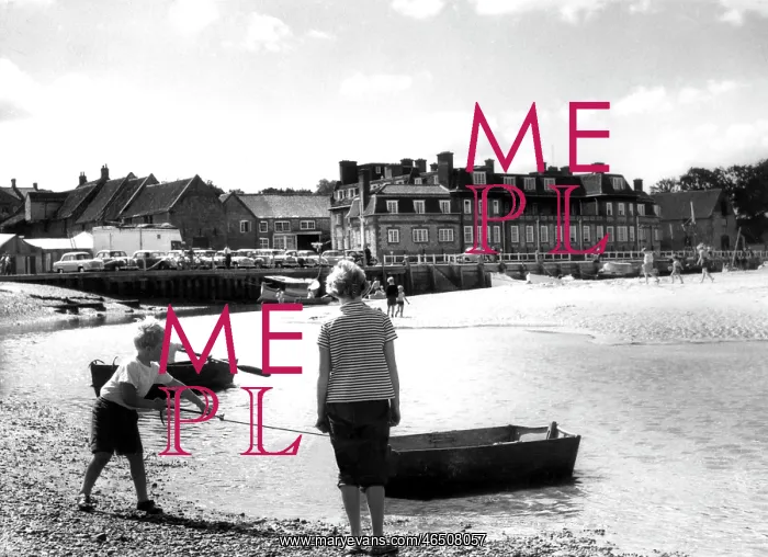  : Blakeney, the Estuary c1955