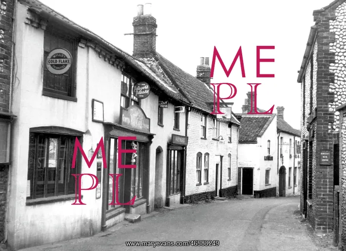  : Blakeney, Post Office Corner c1950