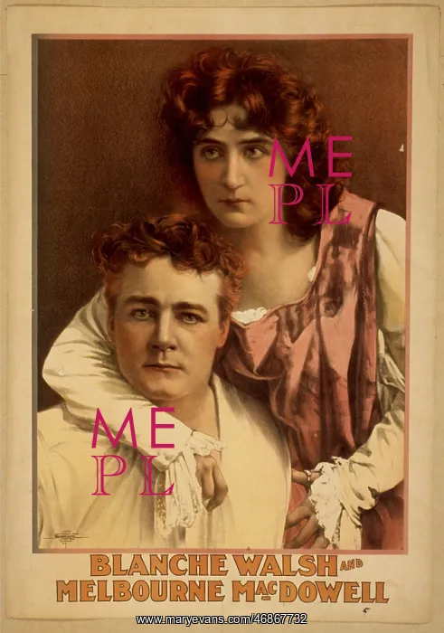 : Blanche Walsh and Melbourne MacDowell : Blanche Walsh and Melbourne MacDowell