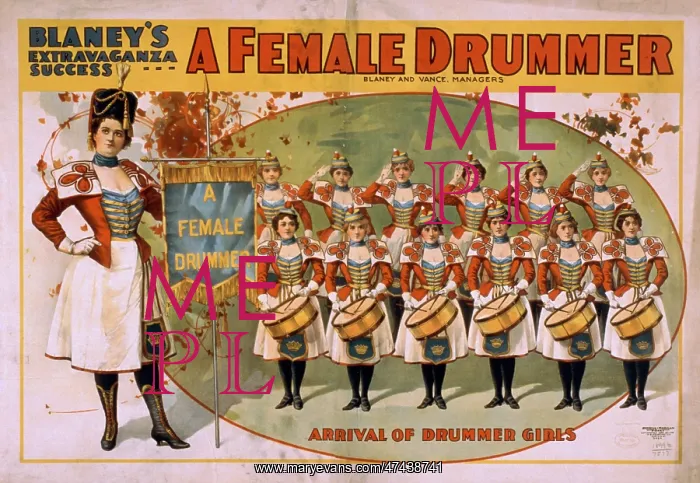 : Blaney's extravaganza success, A female drummer : Blaney's extravaganza success, A female drummer