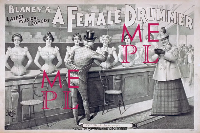 : Blaney's latest musical comedy, A female drummer : Blaney's latest musical comedy, A female drummer