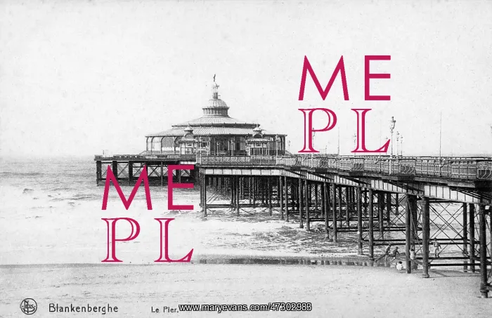  : BLANKENBERGHE / PIER C1905