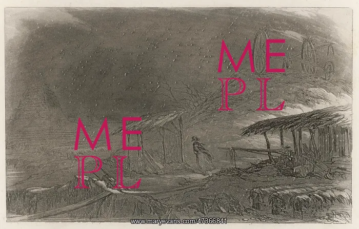 : Bleak House, the lonely figure : Bleak House, the lonely figure