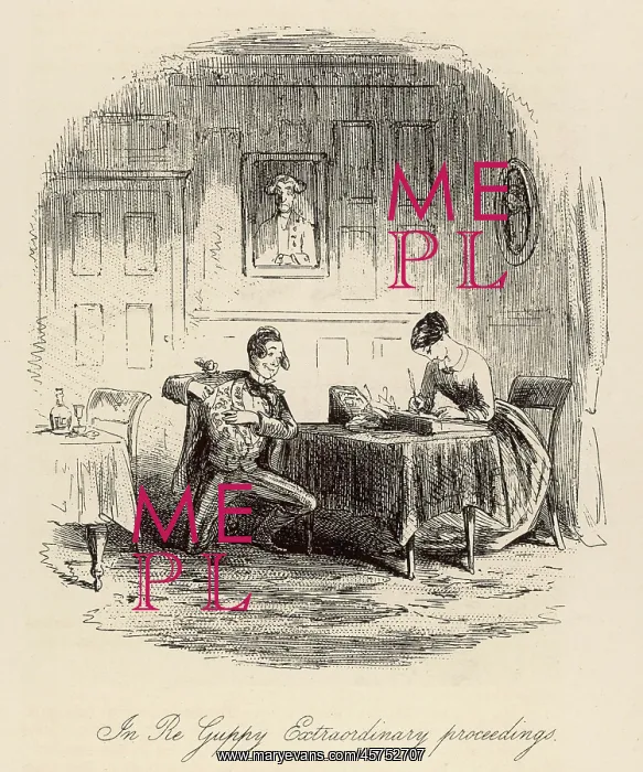 : Bleak House, Mr Guppy proposes : Bleak House, Mr Guppy proposes