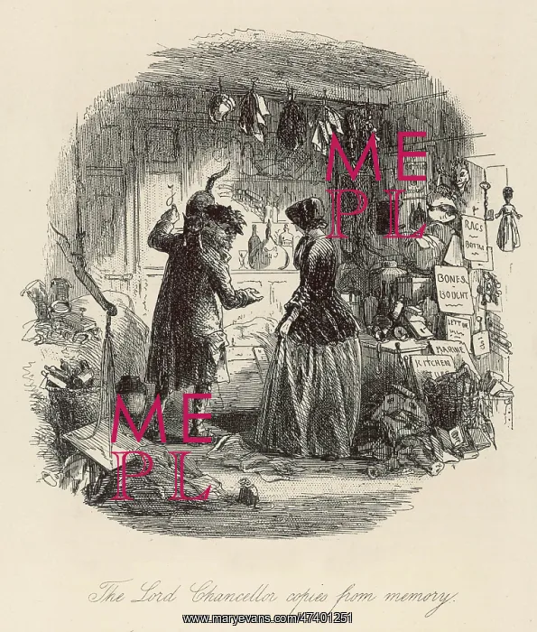 : Bleak House, rag and bone warehouse : Bleak House, rag and bone warehouse