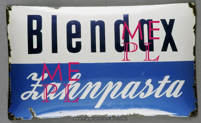: Blendax toothpaste, advertising, circa 1910 : Blendax toothpaste, advertising, circa 1910