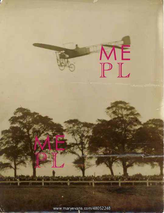 : Bleriot monoplane at the Doncaster Aviation Contest : Bleriot monoplane at the Doncaster Aviation Contest